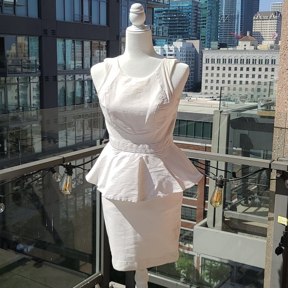 *MOVING SALE*Shoshanna Peplum Dress